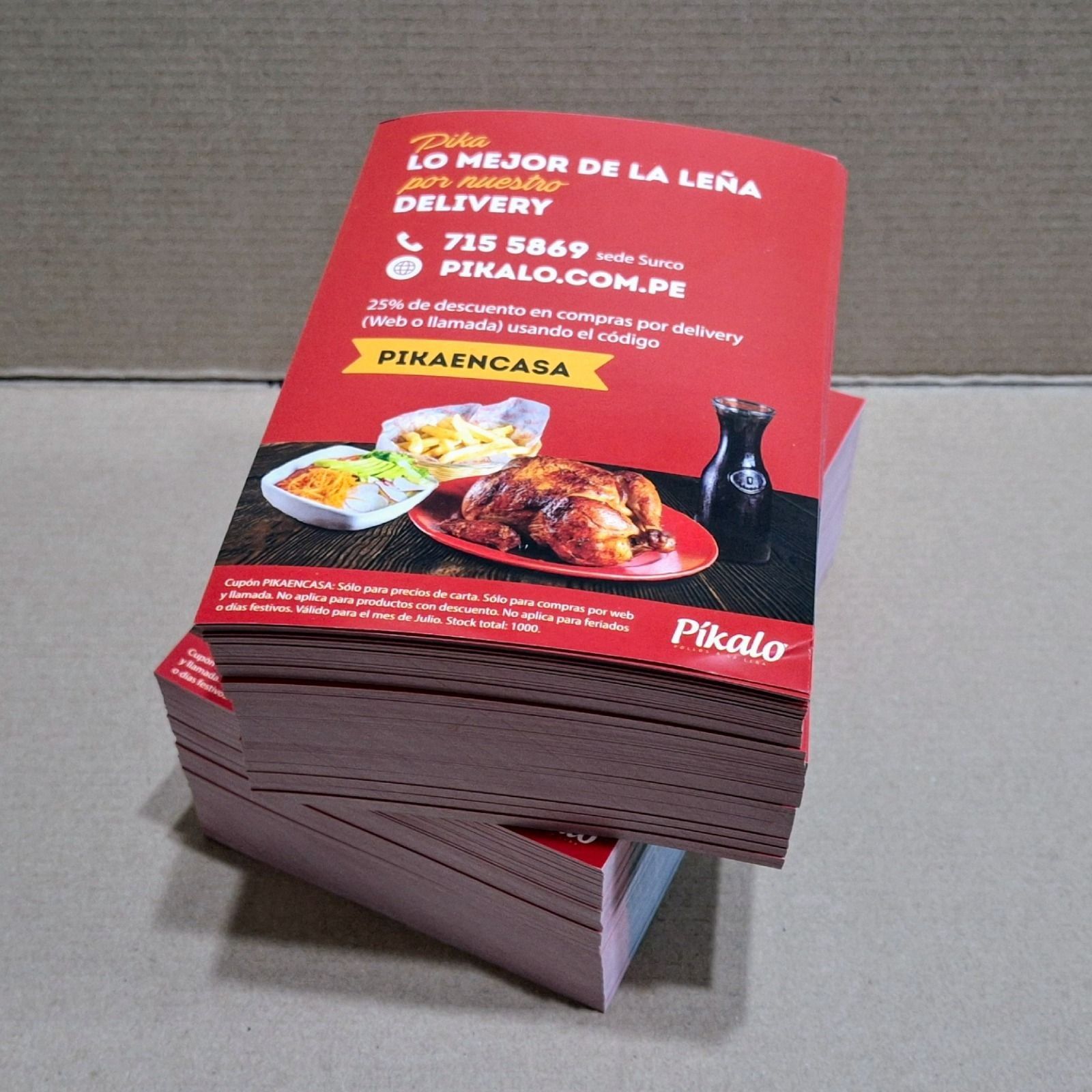 Volantes para delivery